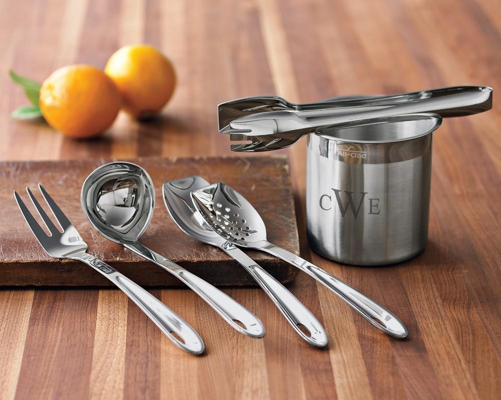 all clad serving utensils